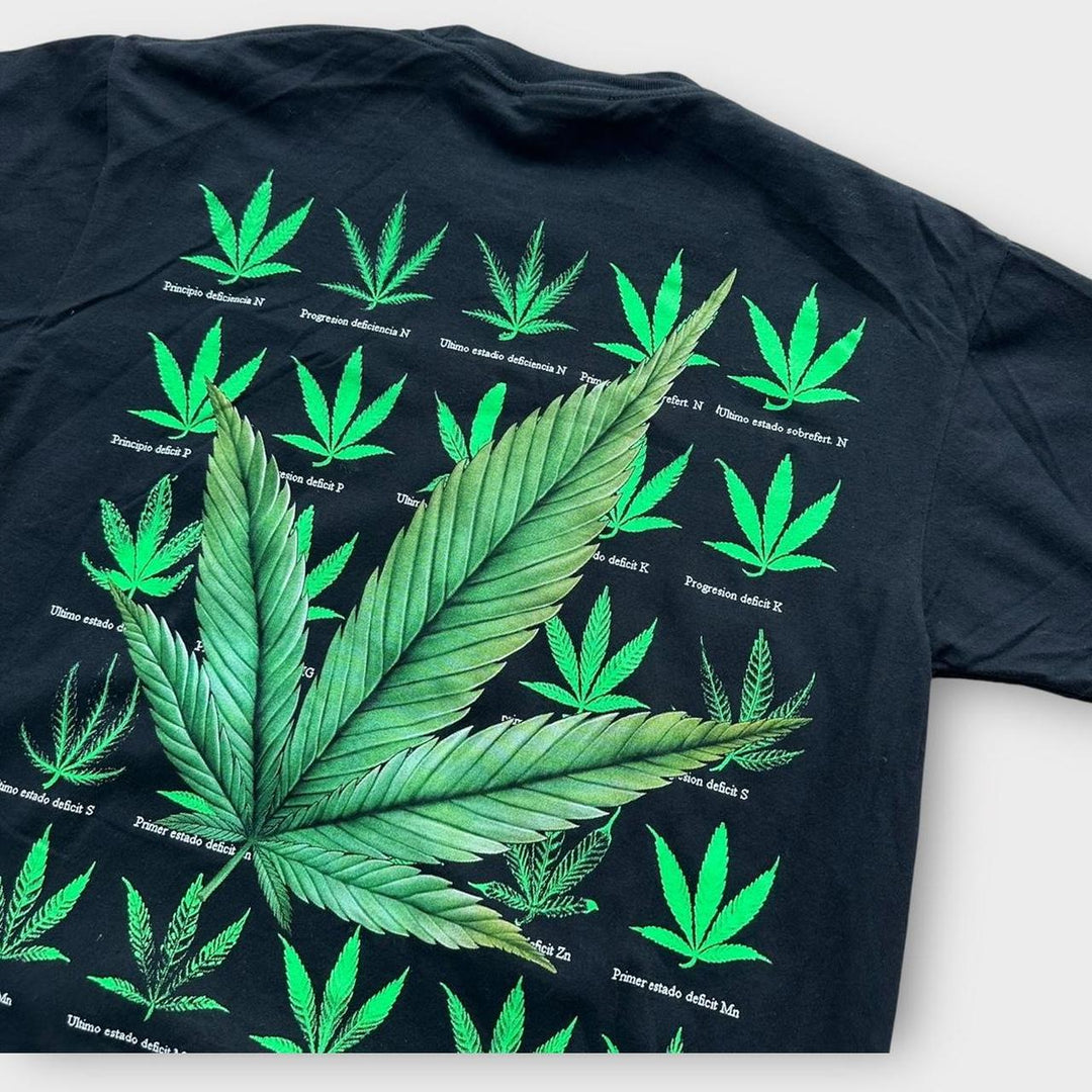 Weed grafisk t-shirt - stor
