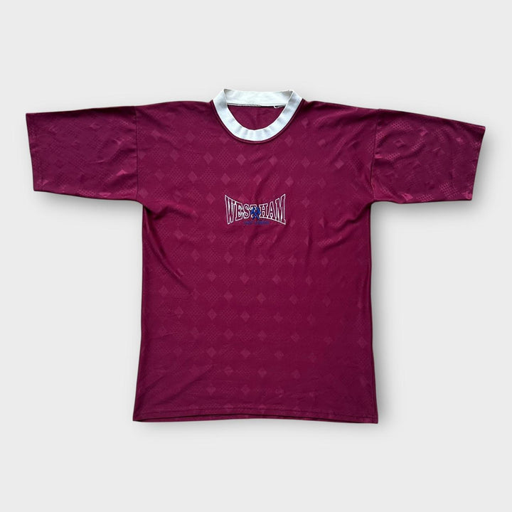 Vintage West Ham fodboldtrøje - stor