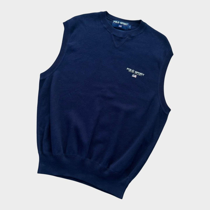 Polo sport strik vest - stor