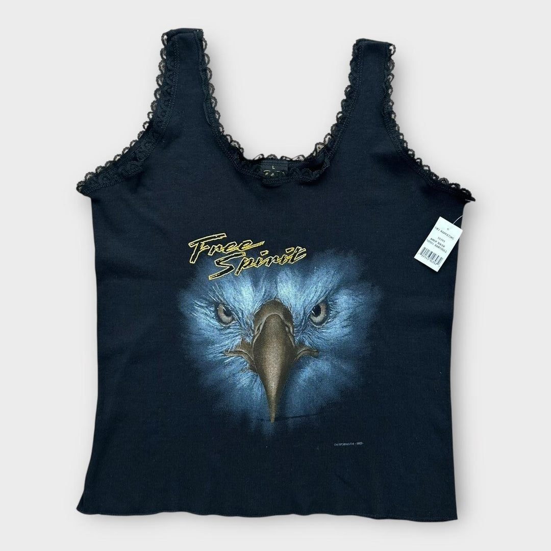 3-D emblem dame Harley Davidson vest - dame large