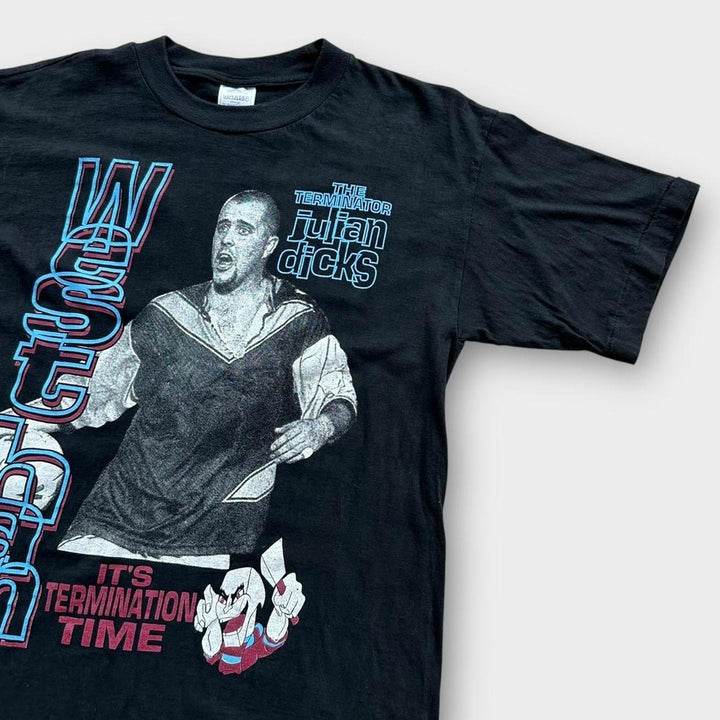 Vintage West Ham Julian Dicks grafisk t-shirt - medium