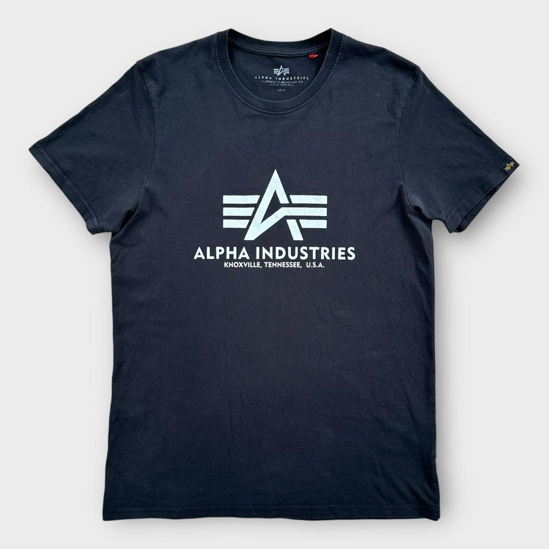 Alpha industries grafisk t-shirt - medium