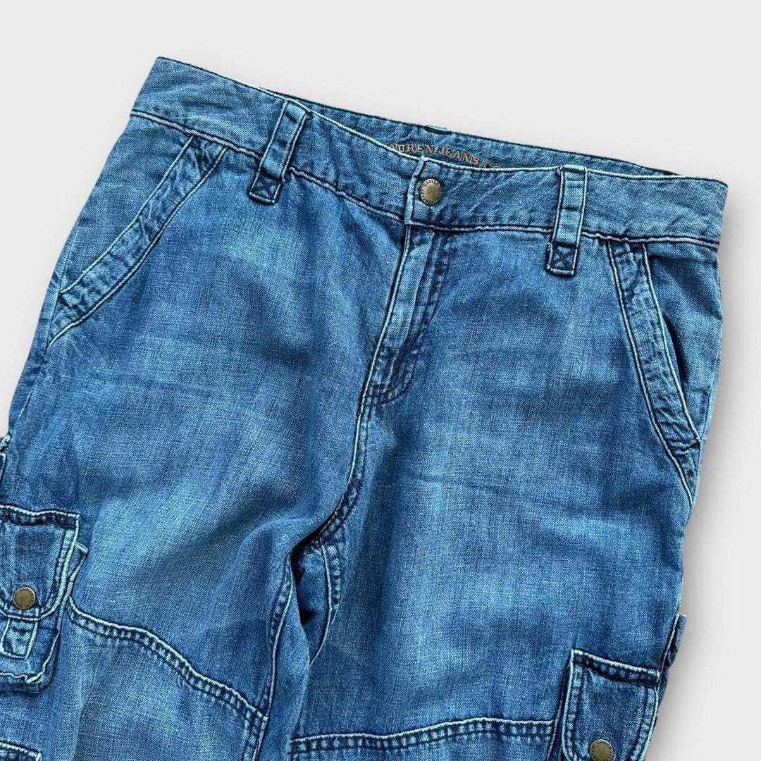 Ralph Lauren cargobukser med brede ben - dame 10