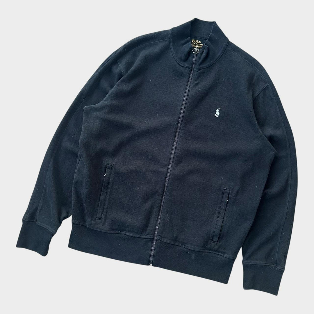 Ralph Lauren trøje med lynlås - stor