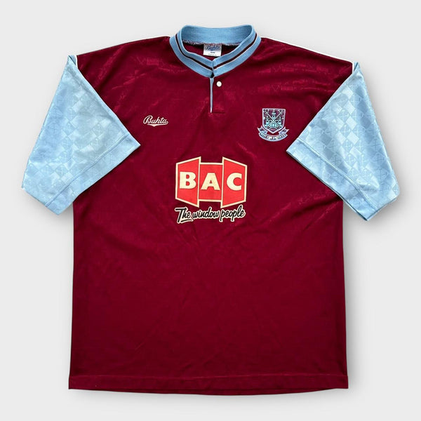 Vintage West Ham fodboldtrøje - stor