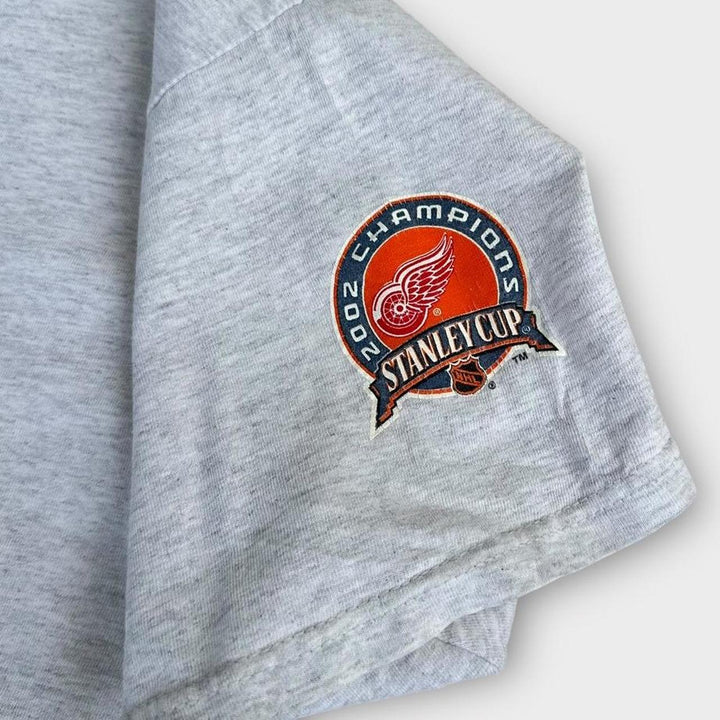Vintage NHL Detroit røde wings t-shirt - stor
