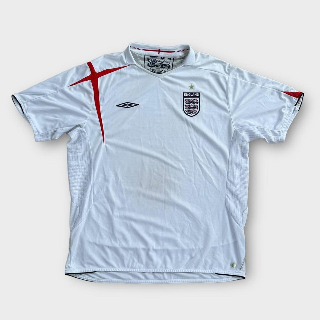 England fodboldtrøje 2006 hjemme Umbro - XXL
