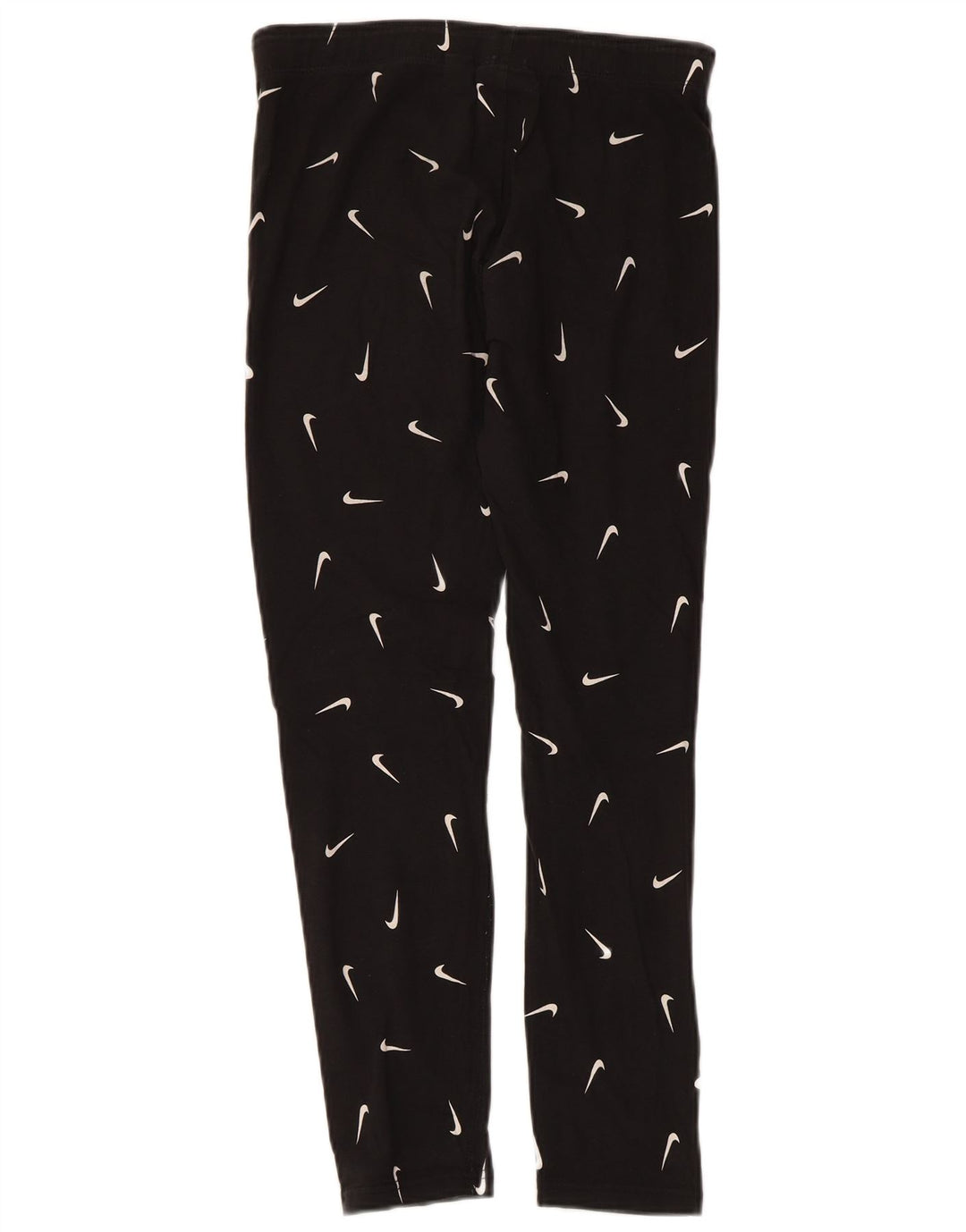 NIKE Piger Tight Fit Grafiske Leggings 13-14 år XL Sort Bomuld