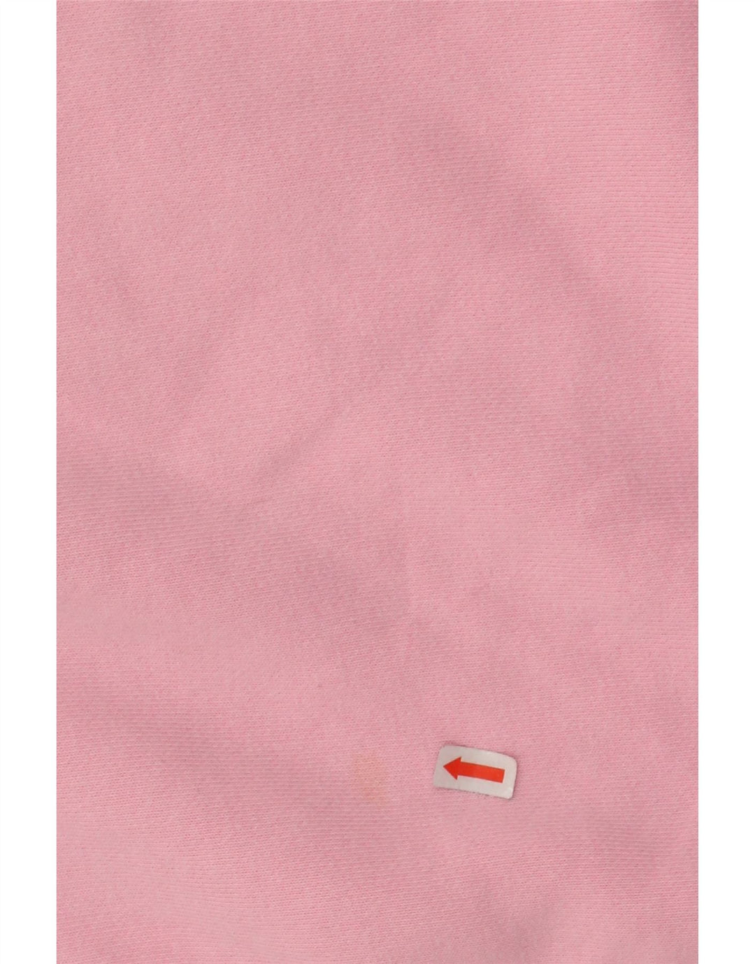 CHAMPION Womens Oversized Crop Sweatshirt Jumper UK 10 Small Pink Cotton