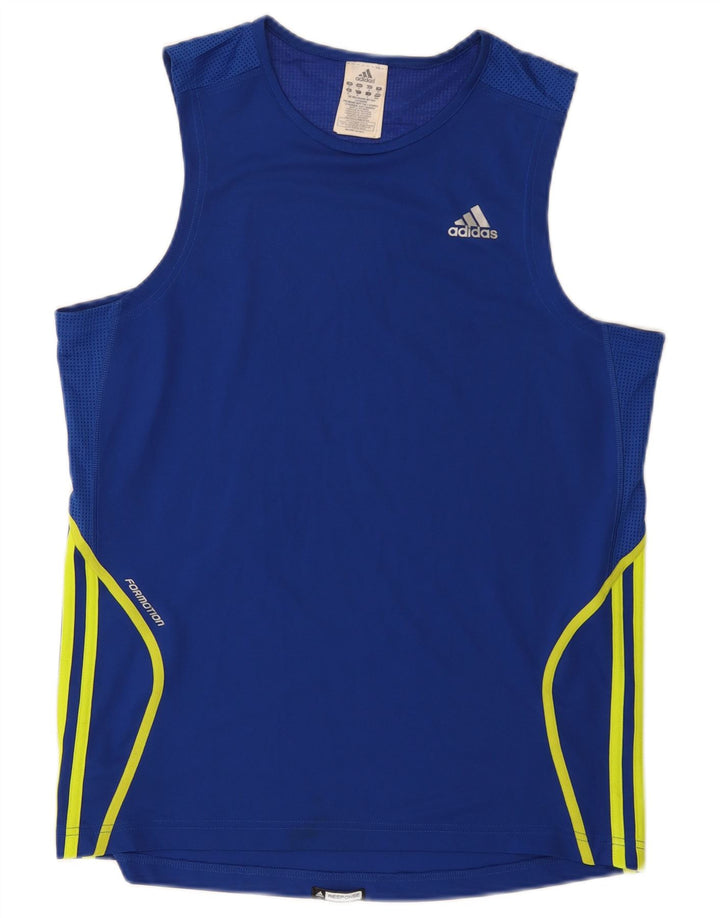 Adidas Herrevest Top Medium Blue Polyester