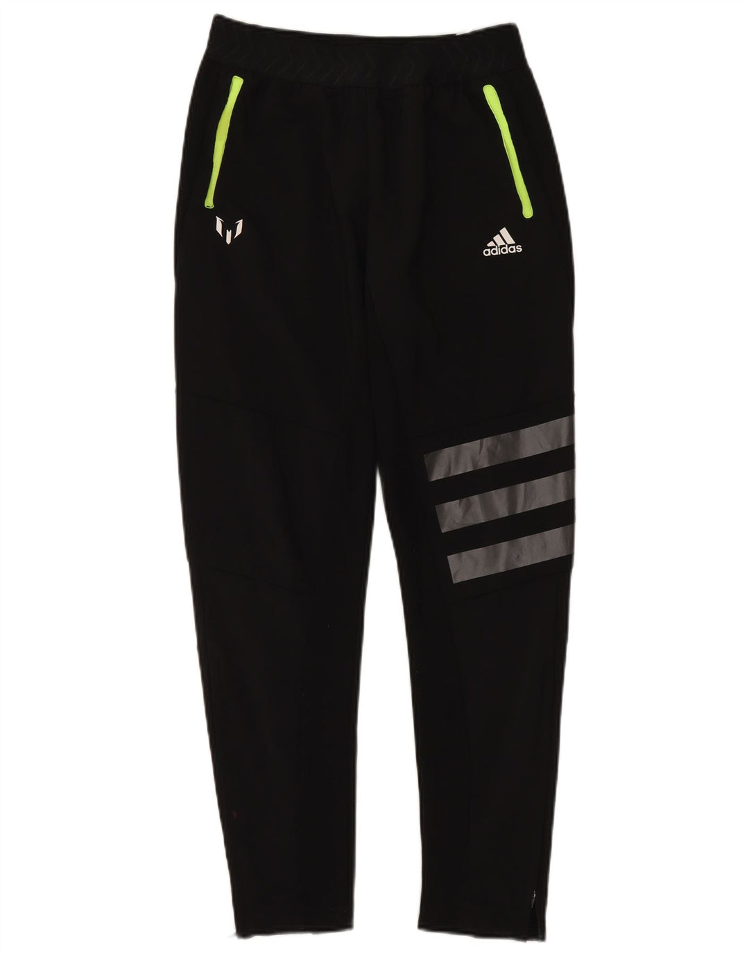 Adidas Drenge Træningsdragt Bukser 13-14 År Sort Polyester
