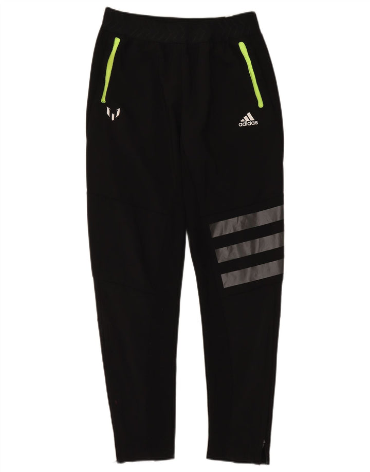 Adidas Drenge Træningsdragt Bukser 13-14 År Sort Polyester