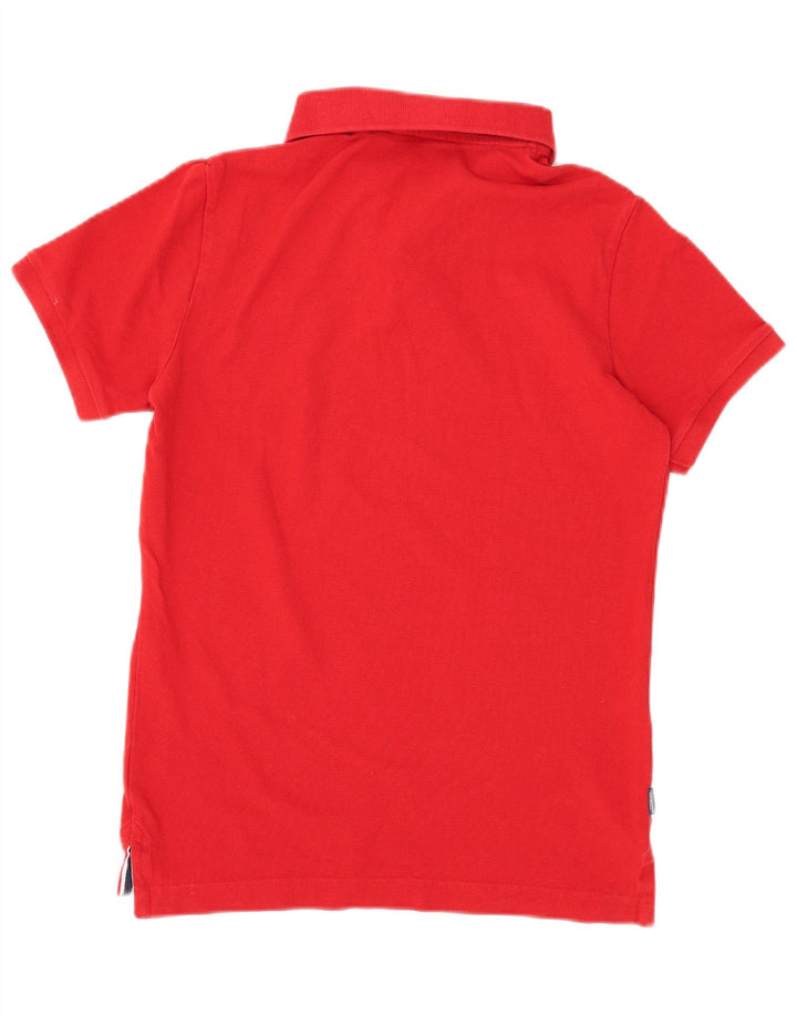 Superdry herre poloshirt Medium rød bomuld