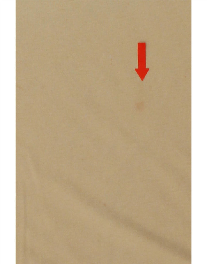 KAPPA Mens T-Shirt Top Medium Beige Cotton Vintage Kappa and Second-Hand Kappa from Messina Hembry 