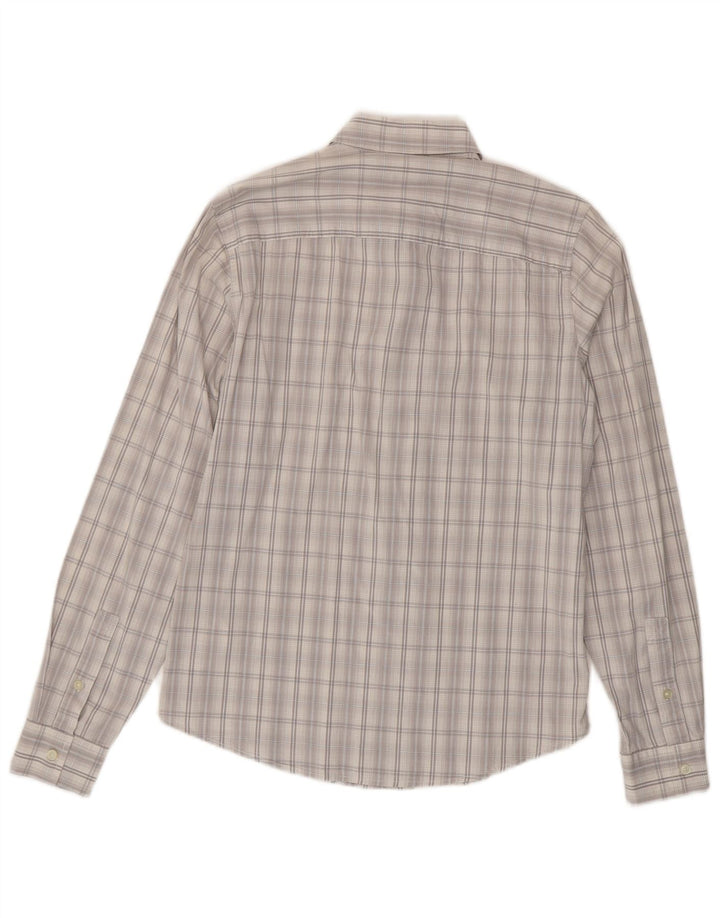 Calvin Klein Jeans Herreskjorte Medium Grey Ternet bomuld