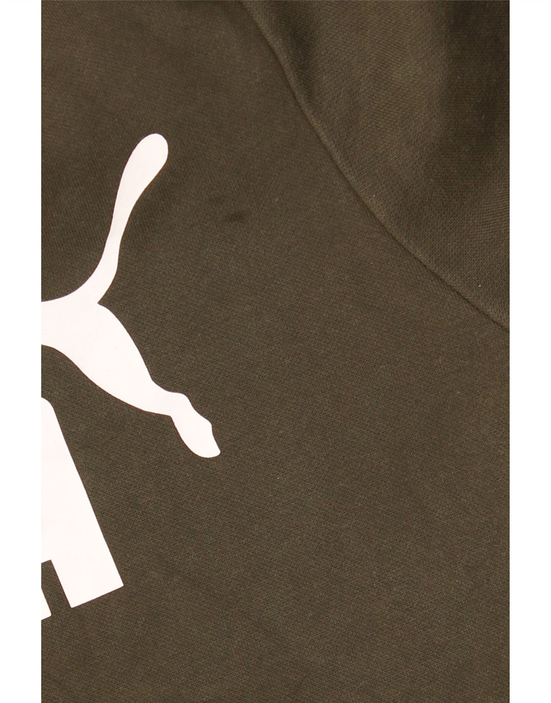 Puma Herre grafisk hættetrøje XL Khaki Bomuld