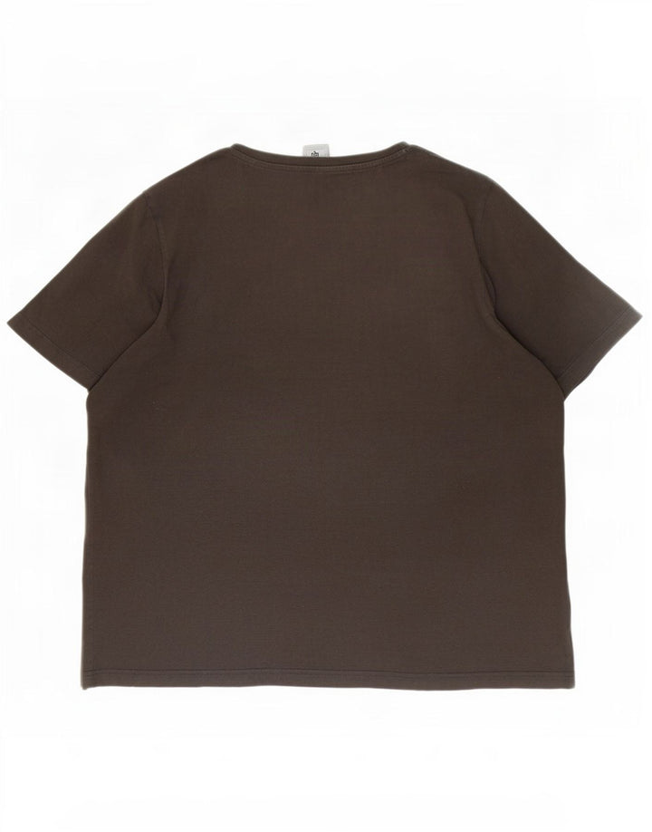Puma Herre T-Shirt Top 3XL Grå Bomuld
