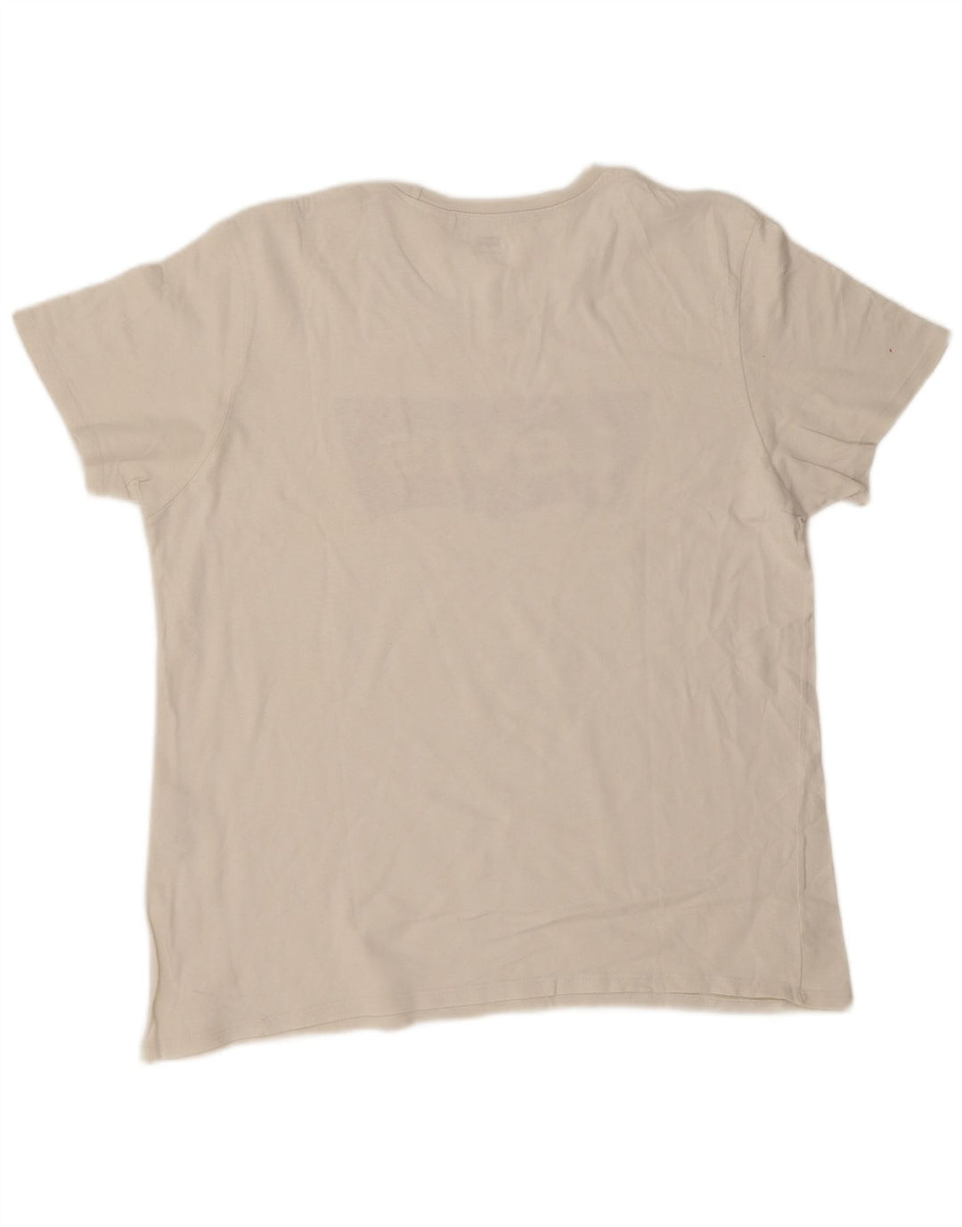 Levi's Herre grafisk T-shirt Top XL Hvid