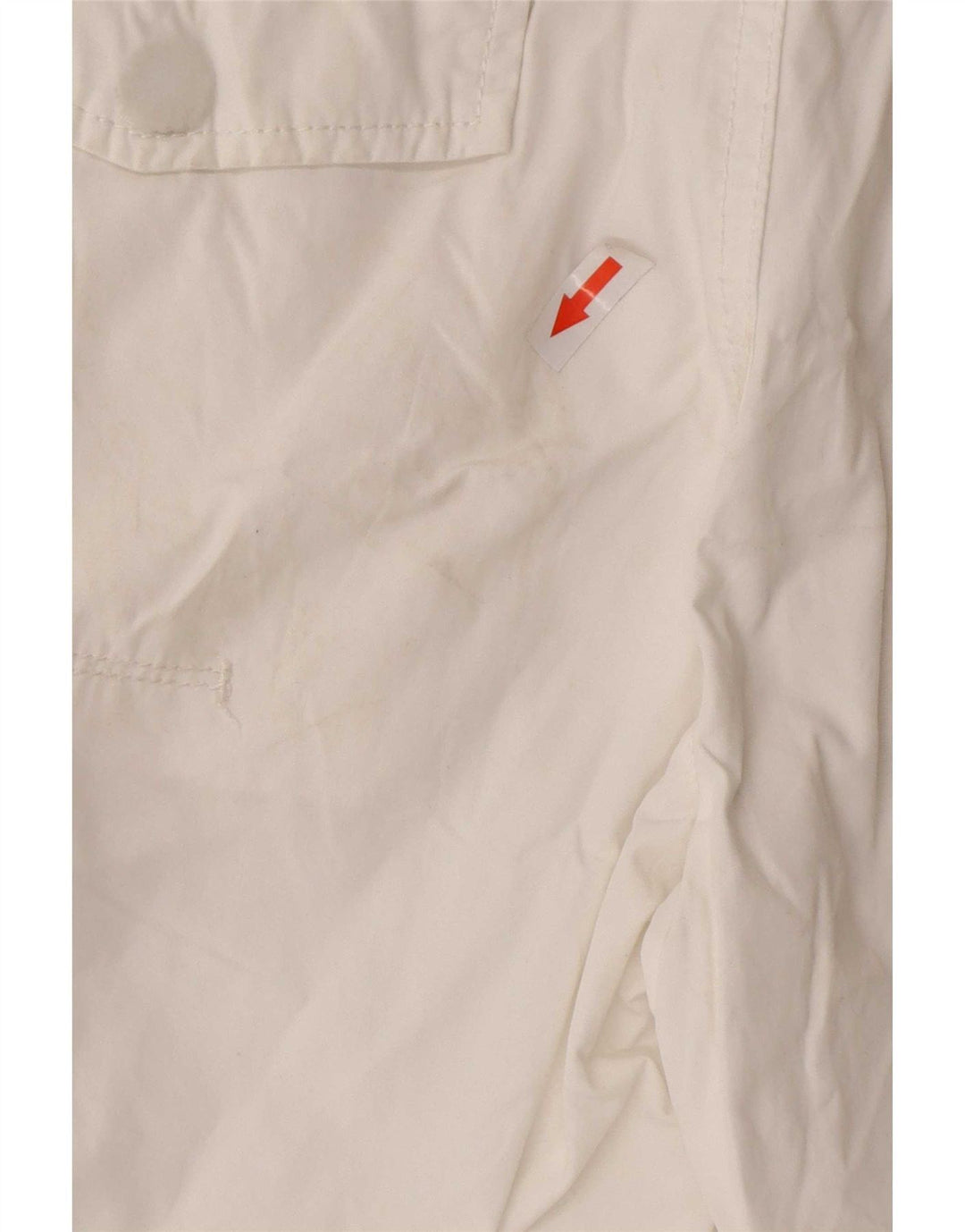 Calvin Klein Herre Cargo Shorts W32 Medium White Bomuld