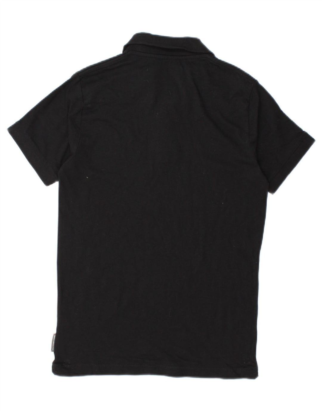 FRENCH CONNECTION Mens Polo Shirt Small Black Cotton Vintage French Connection and Second-Hand French Connection from Messina Hembry 