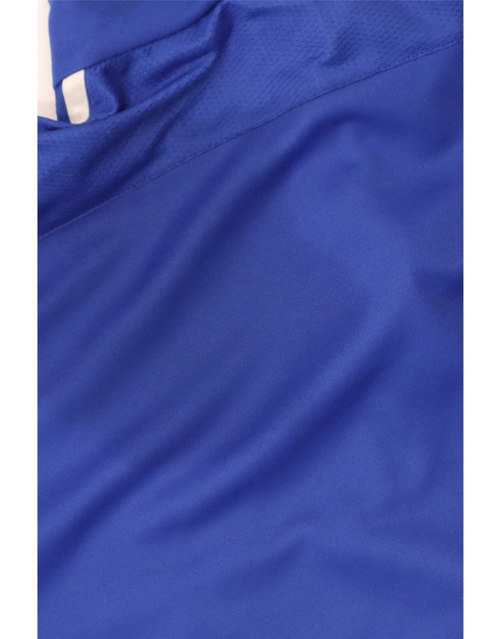 Adidas Herre Climacool Træningsdragt Topjakke Stor Blå Colourblock Polyester