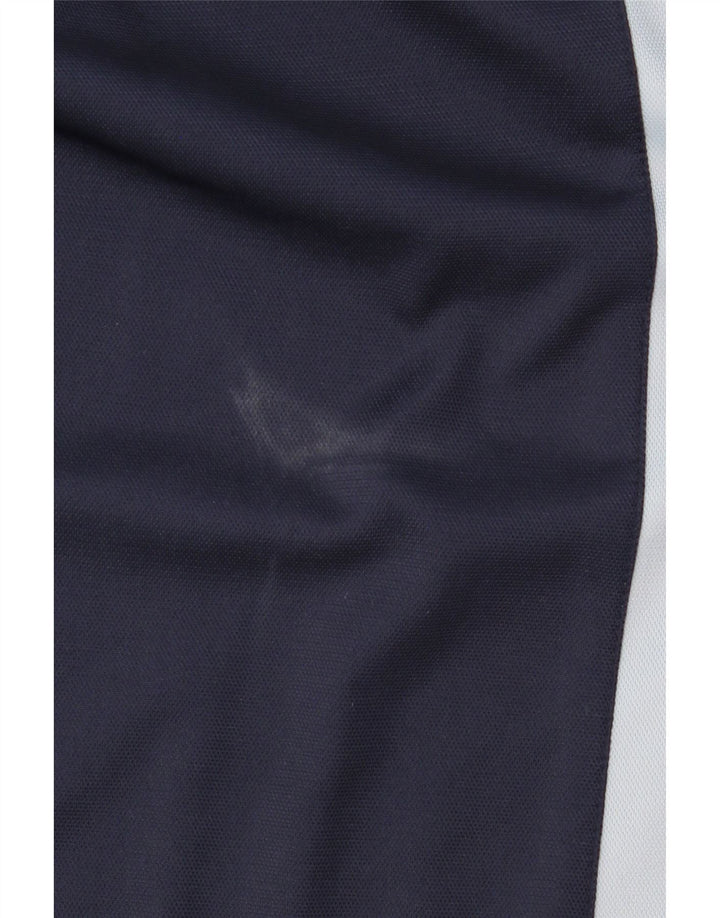 Asics Herre træningsdragt Bukser Large Navy Blue Colourblock Polyester