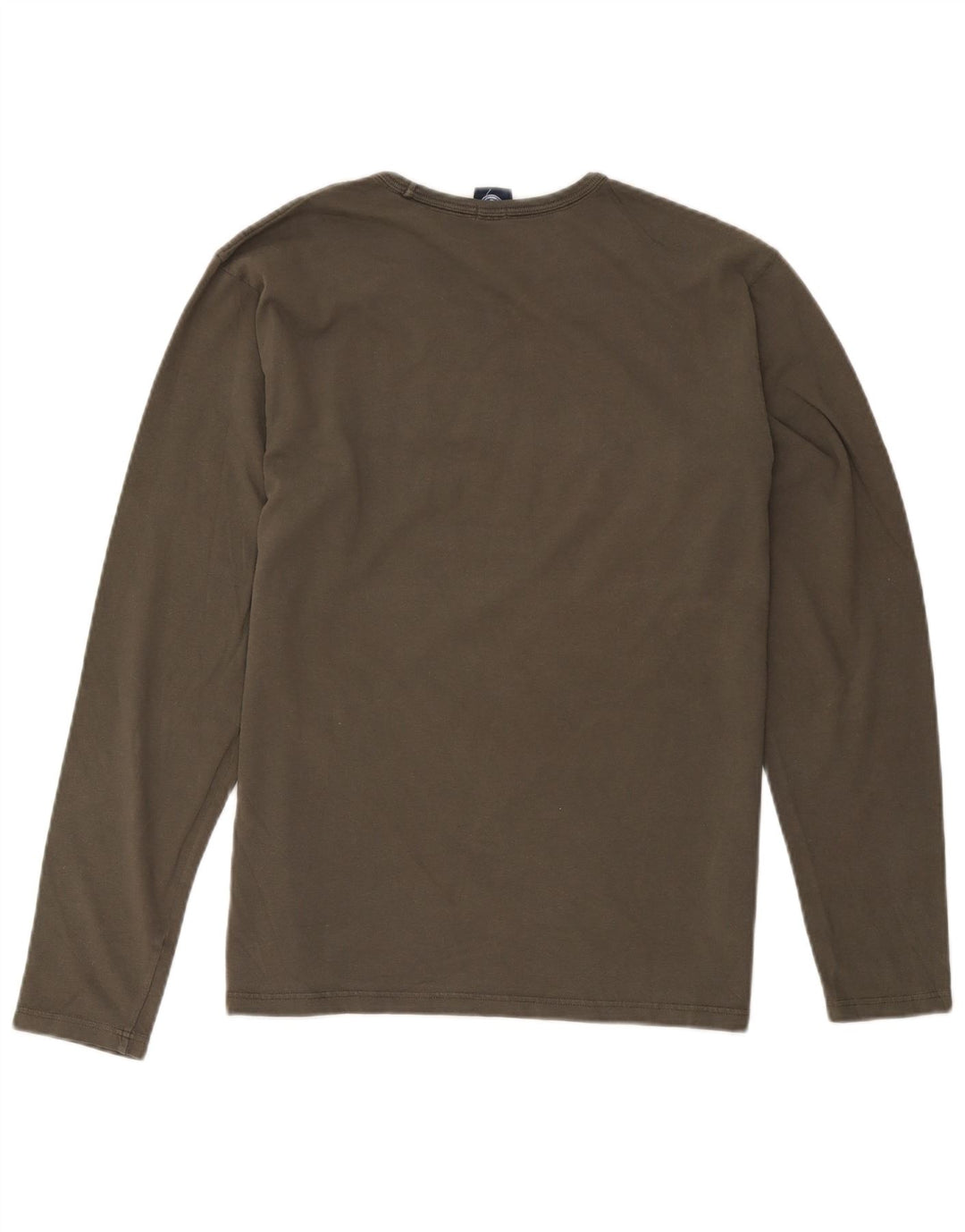 North Sails Herre Regular Fit Grafisk Top Langærmet Medium Khaki Bomuld
