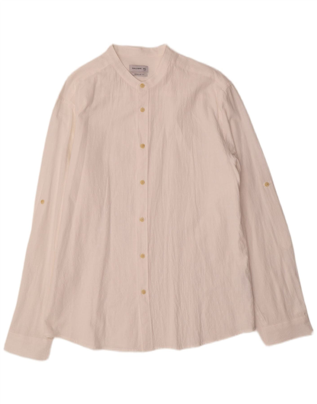 Calliope herre Regular Fit skjorte 2XL hvid bomuld