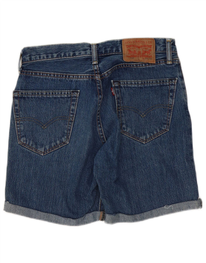LEVI'S Womens 751 Denim Shorts W30 Medium  Blue Cotton