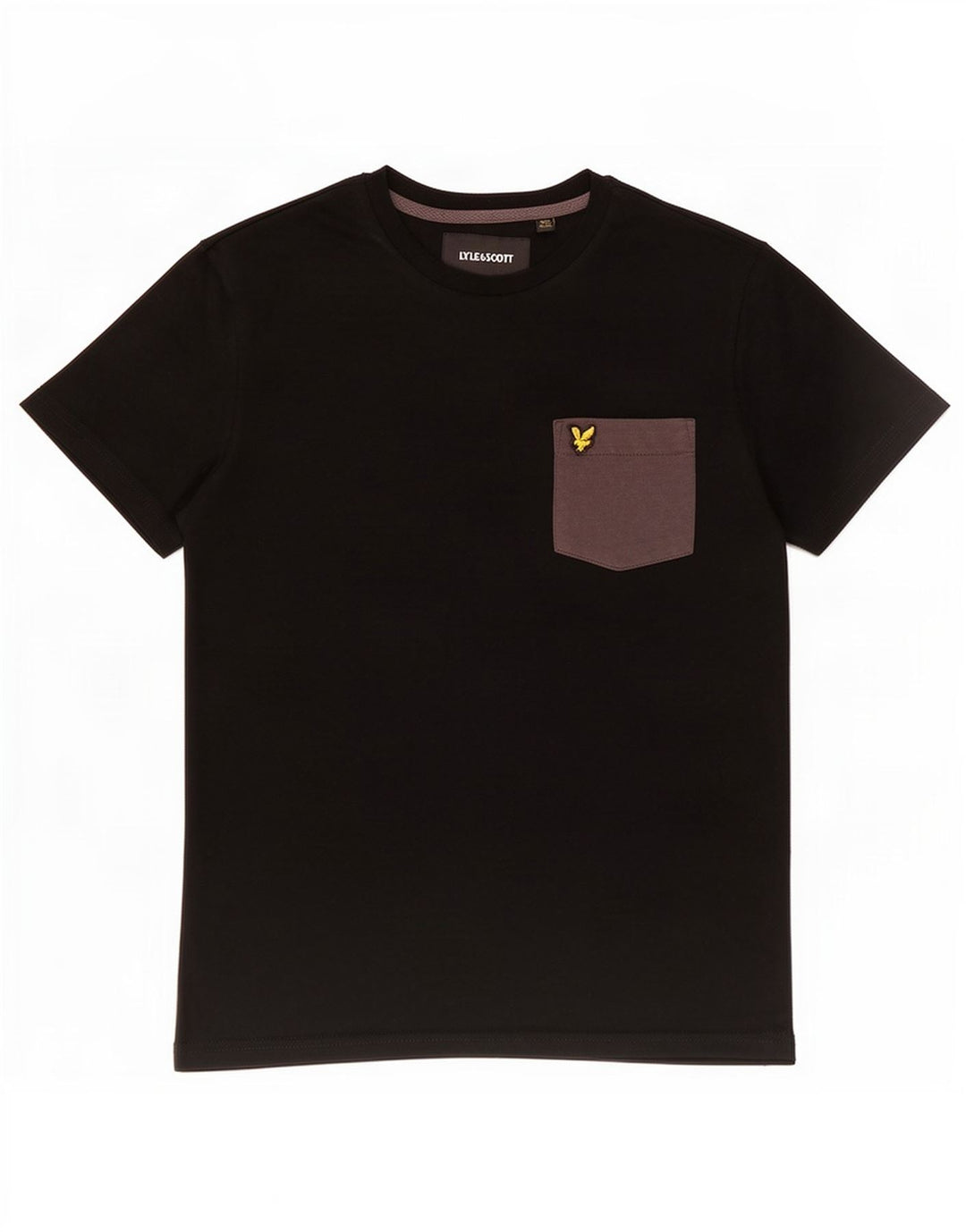 Lyle & Scott Herre T-Shirt Top Lille sort polyester