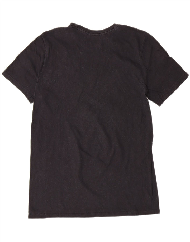 NIKE Mens Athletic Cut Graphic T-Shirt Top Medium Black Cotton Vintage Nike and Second-Hand Nike from Messina Hembry 
