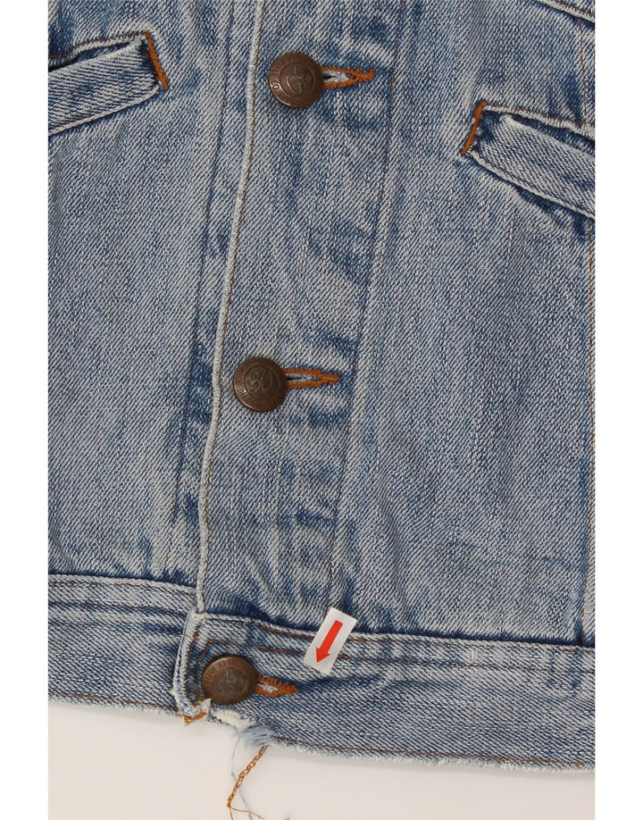 RIFLE Mens Denim Jacket UK 36 Small Blue Cotton Vintage Rifle and Second-Hand Rifle from Messina Hembry 