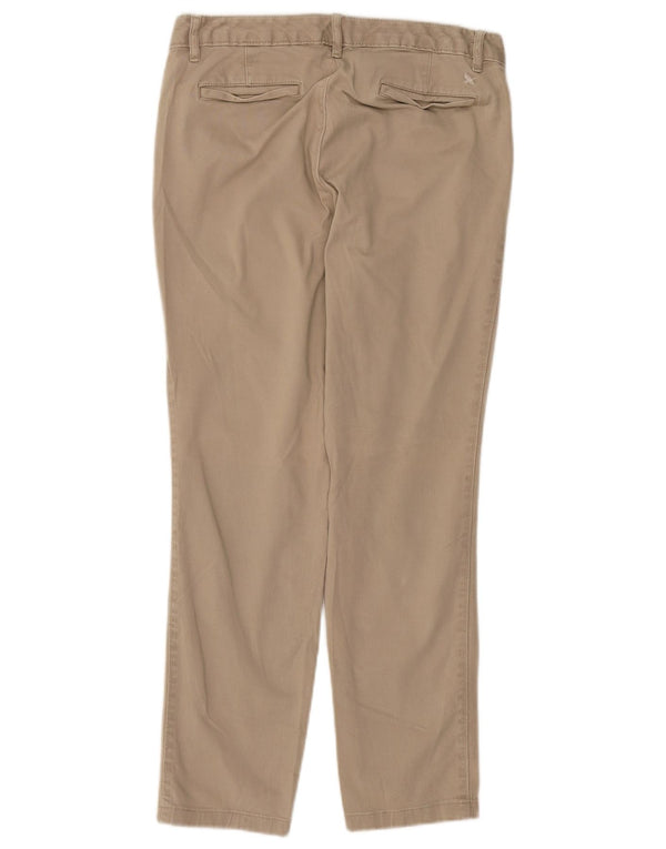 Eddie Bauer Kvinde Kæreste Slim Chino Bukser US 6 Medium Beige Bomuld