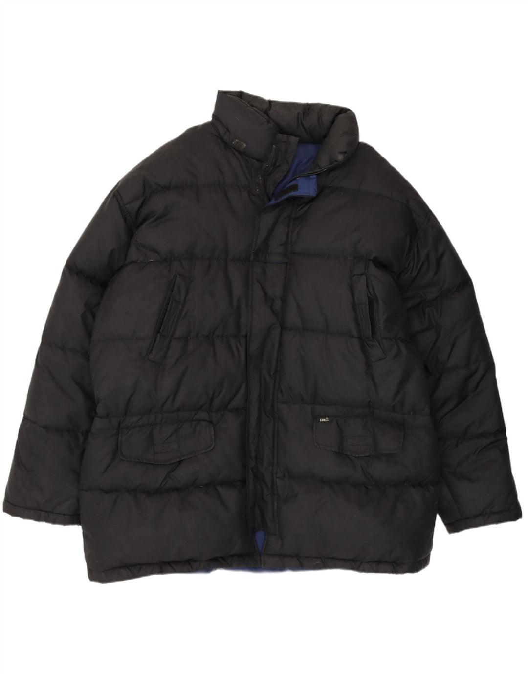 Lee Polstret Herrejakke UK 40 Stor sort polyester
