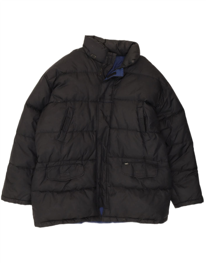 Lee Polstret Herrejakke UK 40 Stor sort polyester