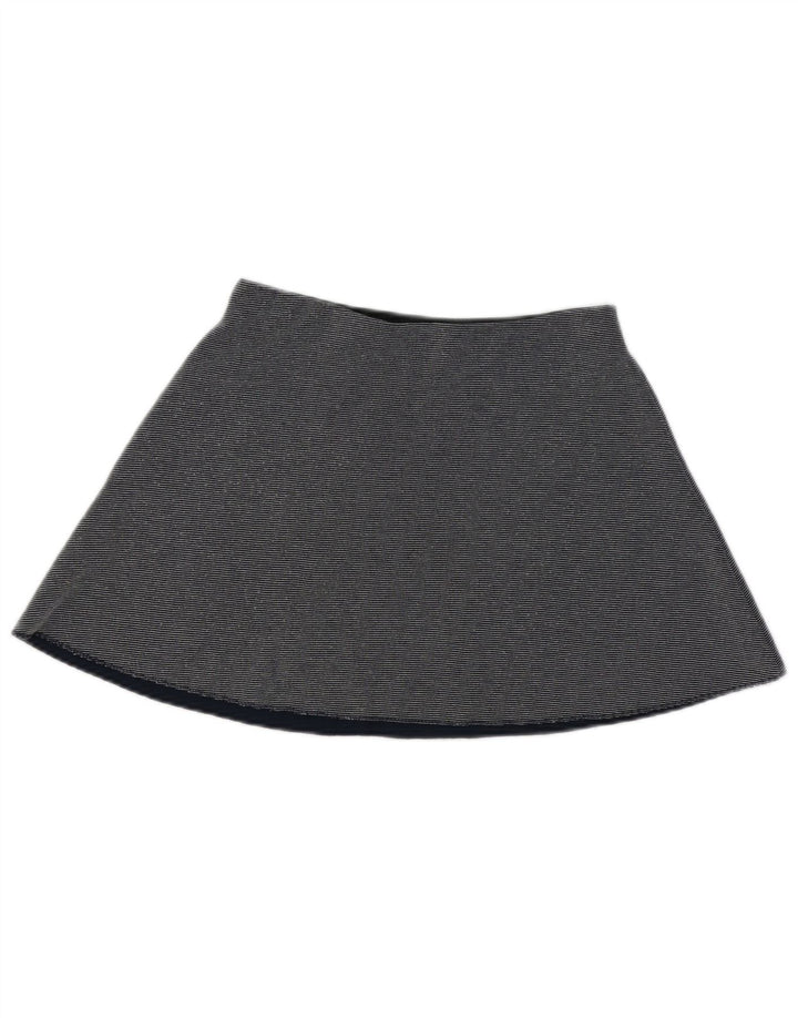 ZARA Mini-nederdel til kvinder Medium W28 Navy Blue Flecked