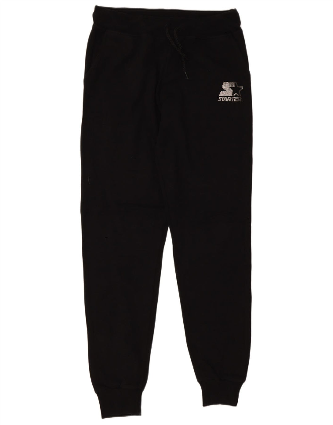 Starter Dame træningsdragt Bukser Joggers UK 10 Small Black Bomuld