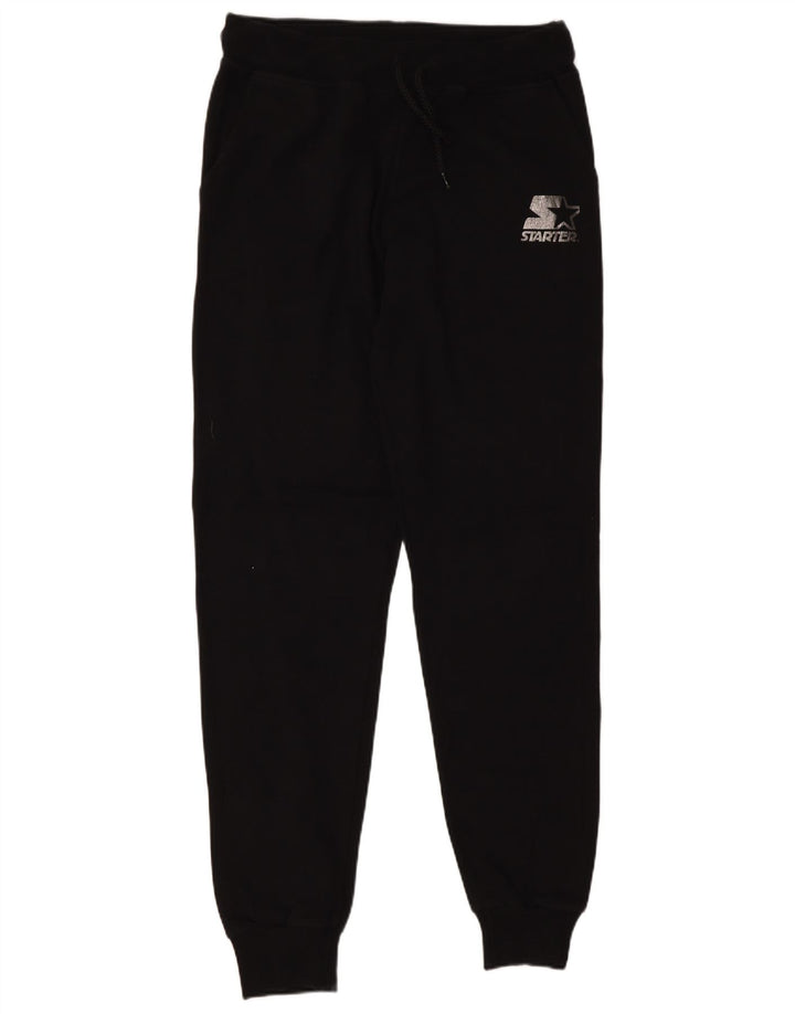 Starter Dame træningsdragt Bukser Joggers UK 10 Small Black Bomuld