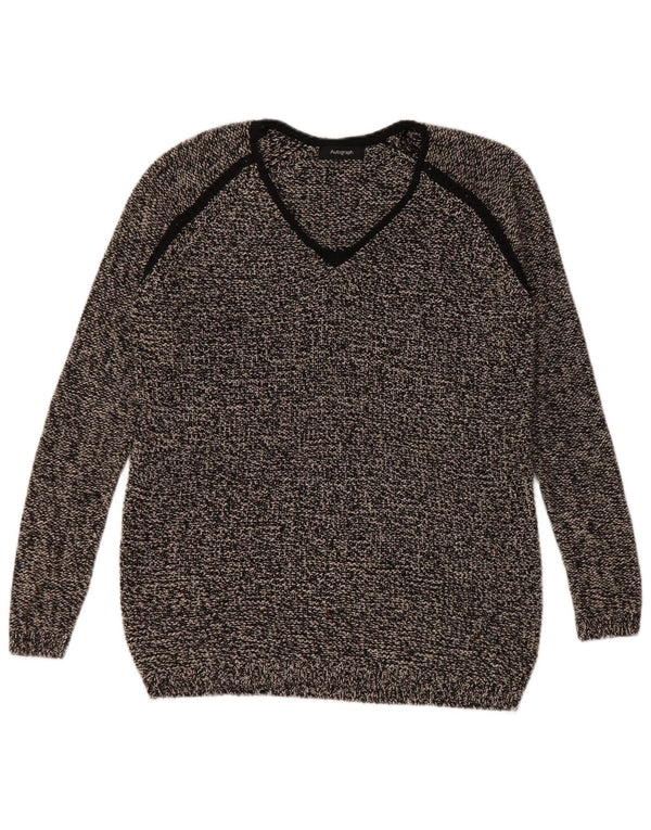 Marks & Spencer Womens Autograph V-hals sweater UK 10 Small Black