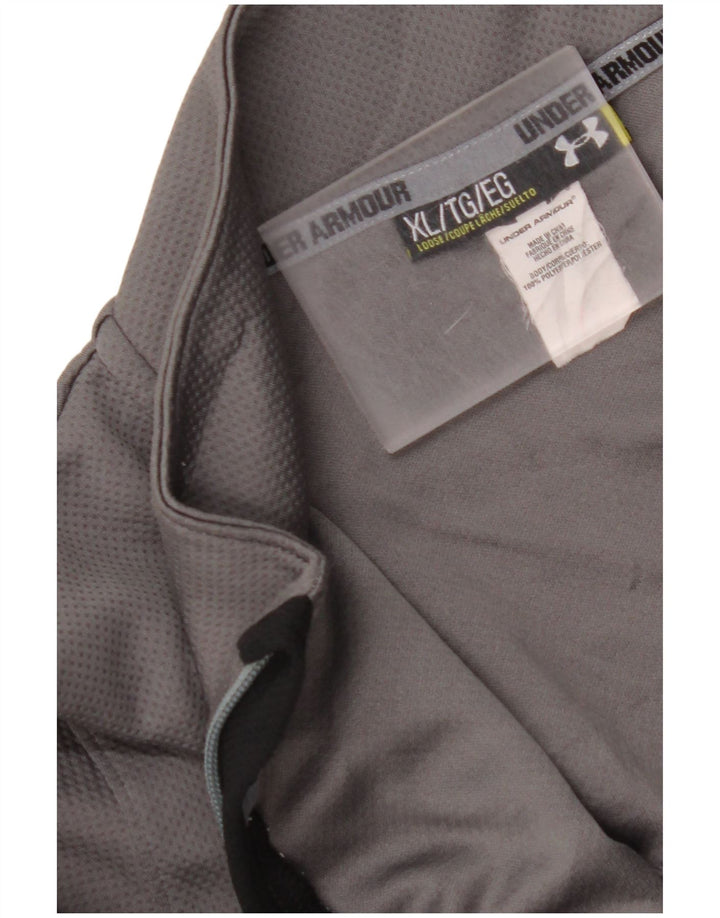 UNDER ARMOUR Herre Jackson Graphic Tracksuit Top Jacket XL Grå Colourblock