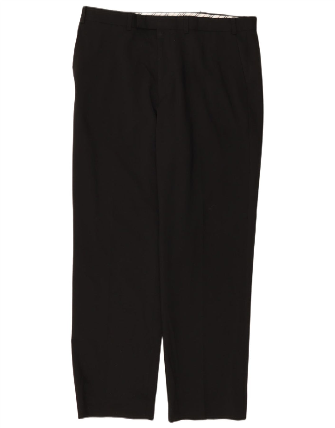 Marks & Spencer Herre Autograph Straight Suit Bukser W36 L31 Sort