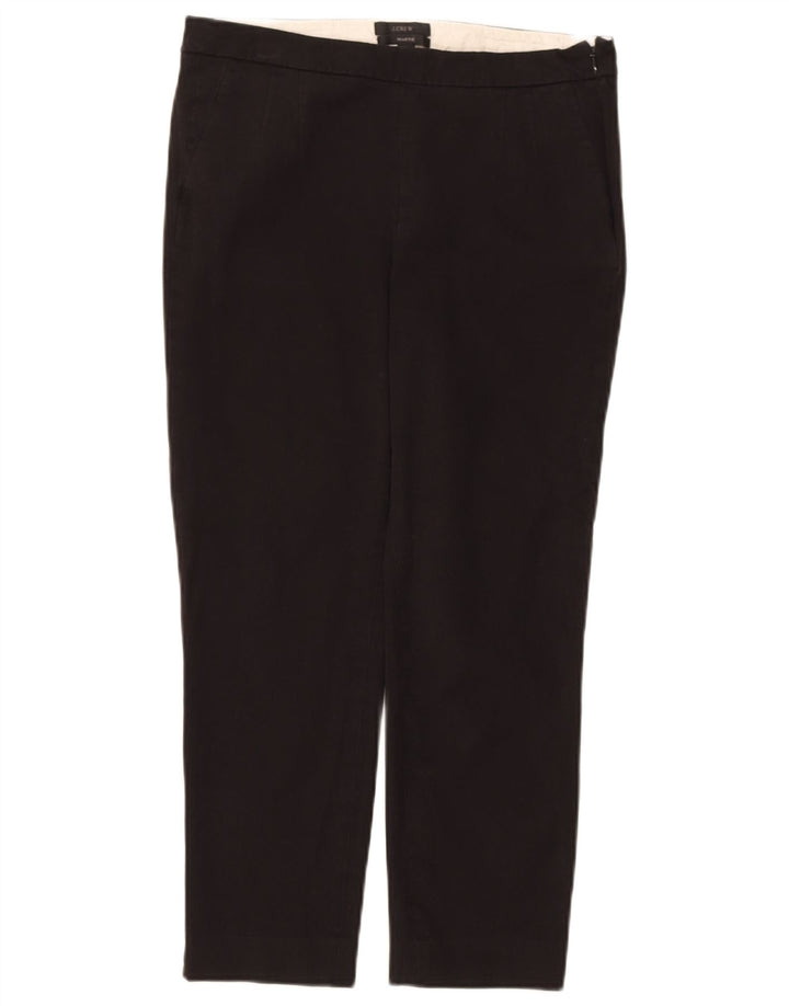 J. CREW Womens Martie Pegged Cropped Trousers US 6 Medium W28 L24 Black
