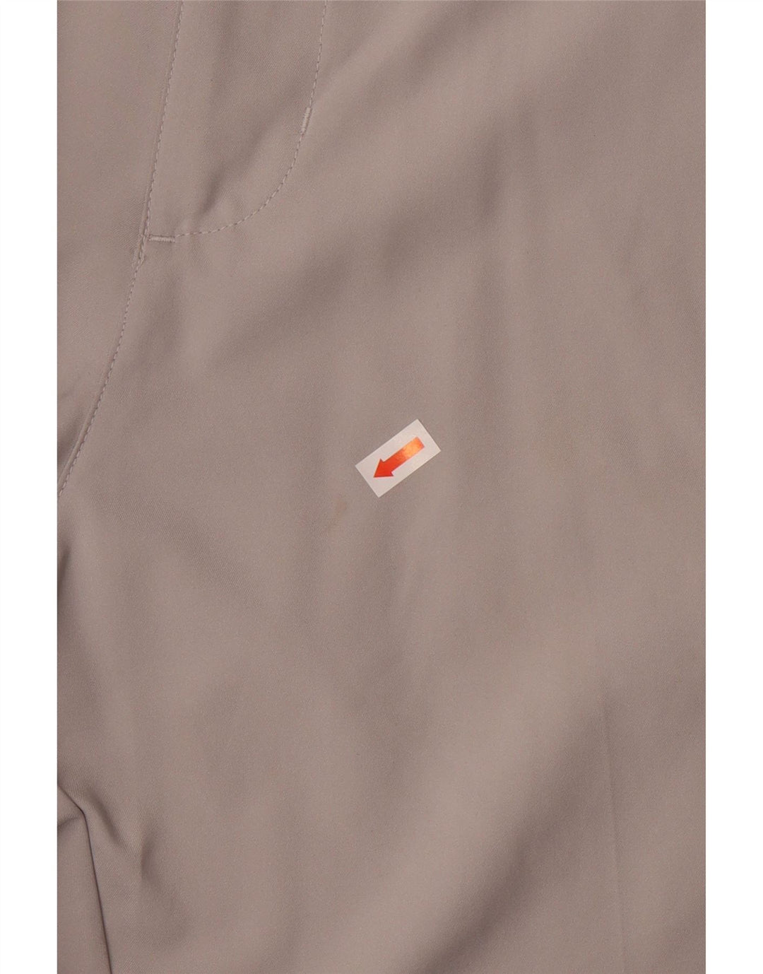 ADIDAS Mens Straight Chino Trousers W38 L32 Grey Polyester
