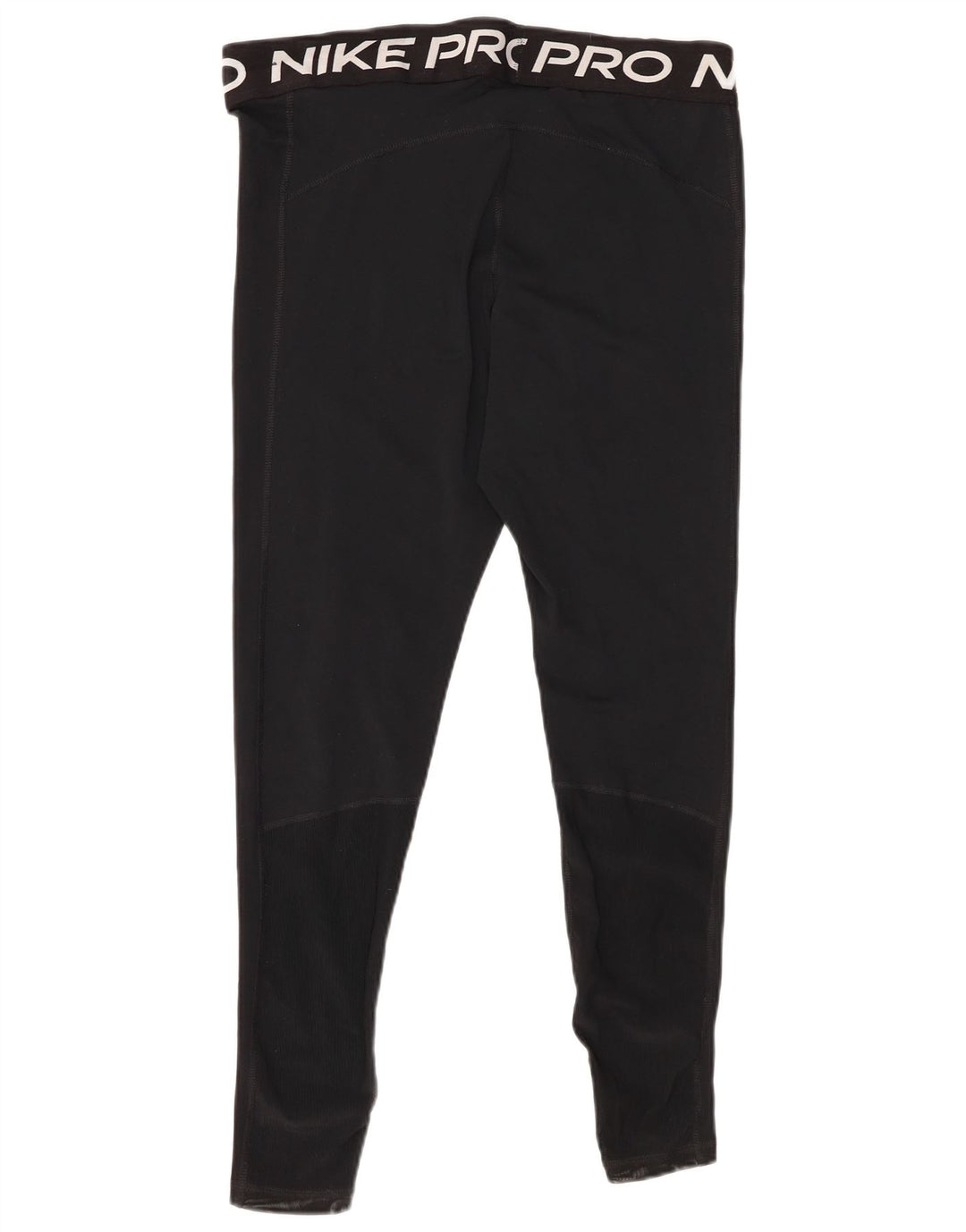 Nike Dame Grafiske Leggings UK 18 XL Sort Polyester