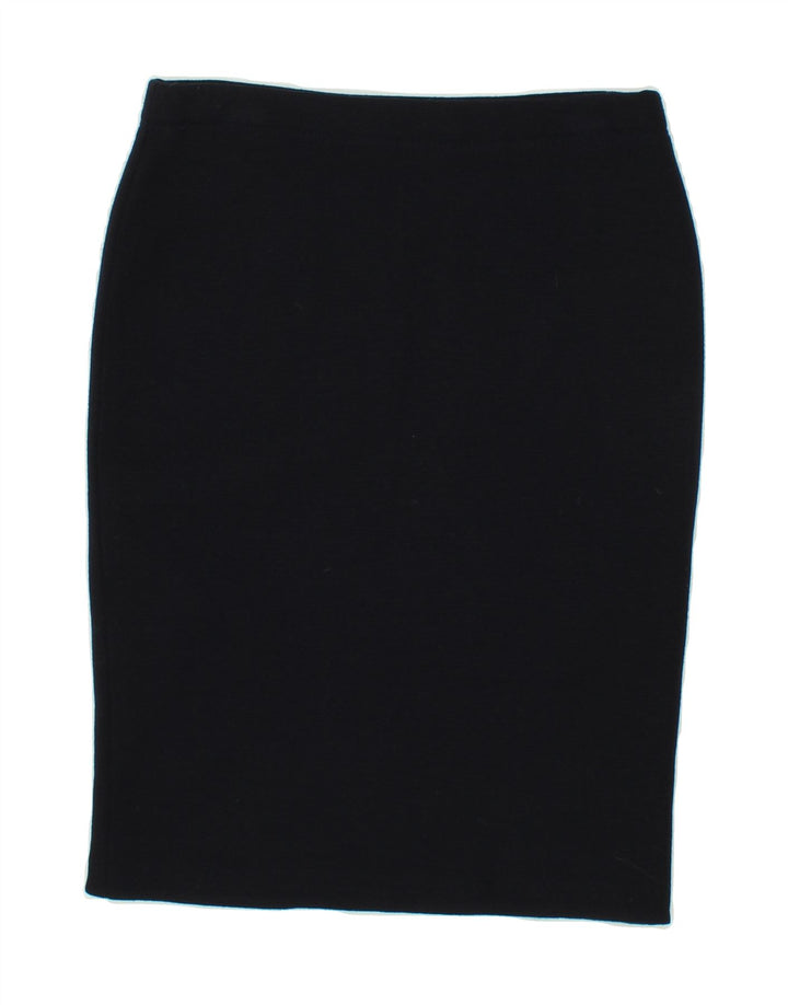 LUISA SPAGNOLI Womens Pencil Skirt IT 44 Medium W30  Navy Blue Vintage Luisa Spagnoli and Second-Hand Luisa Spagnoli from Messina Hembry 