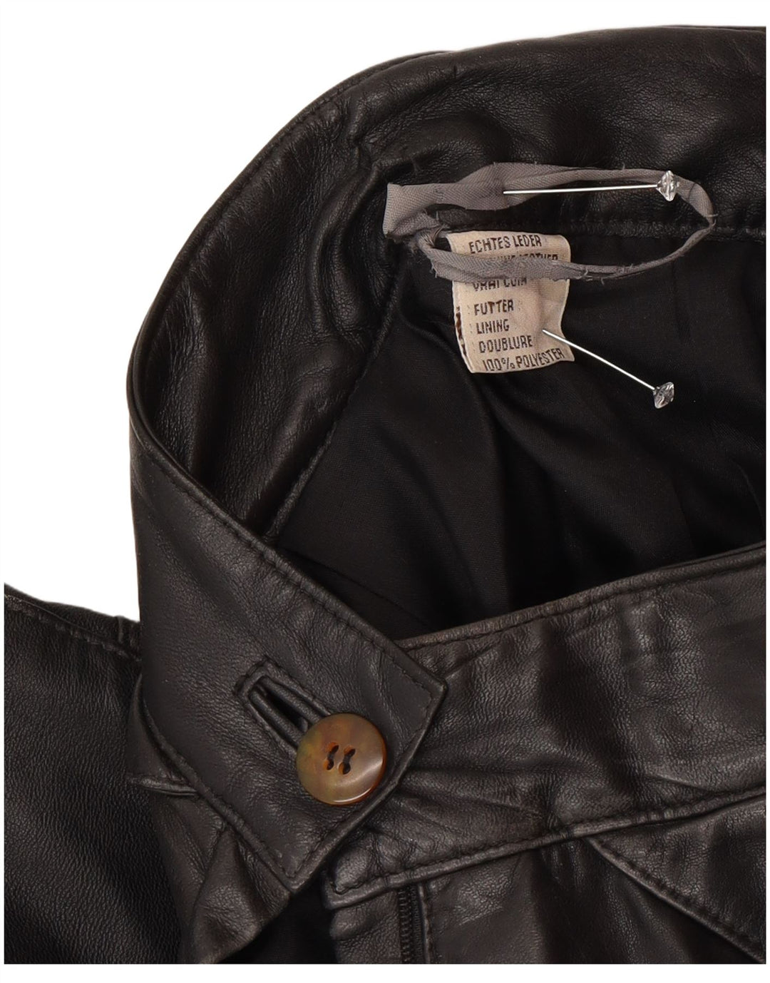 Vintage kvinders højtaljede bukser EU 36 Small W26 L30 Sort