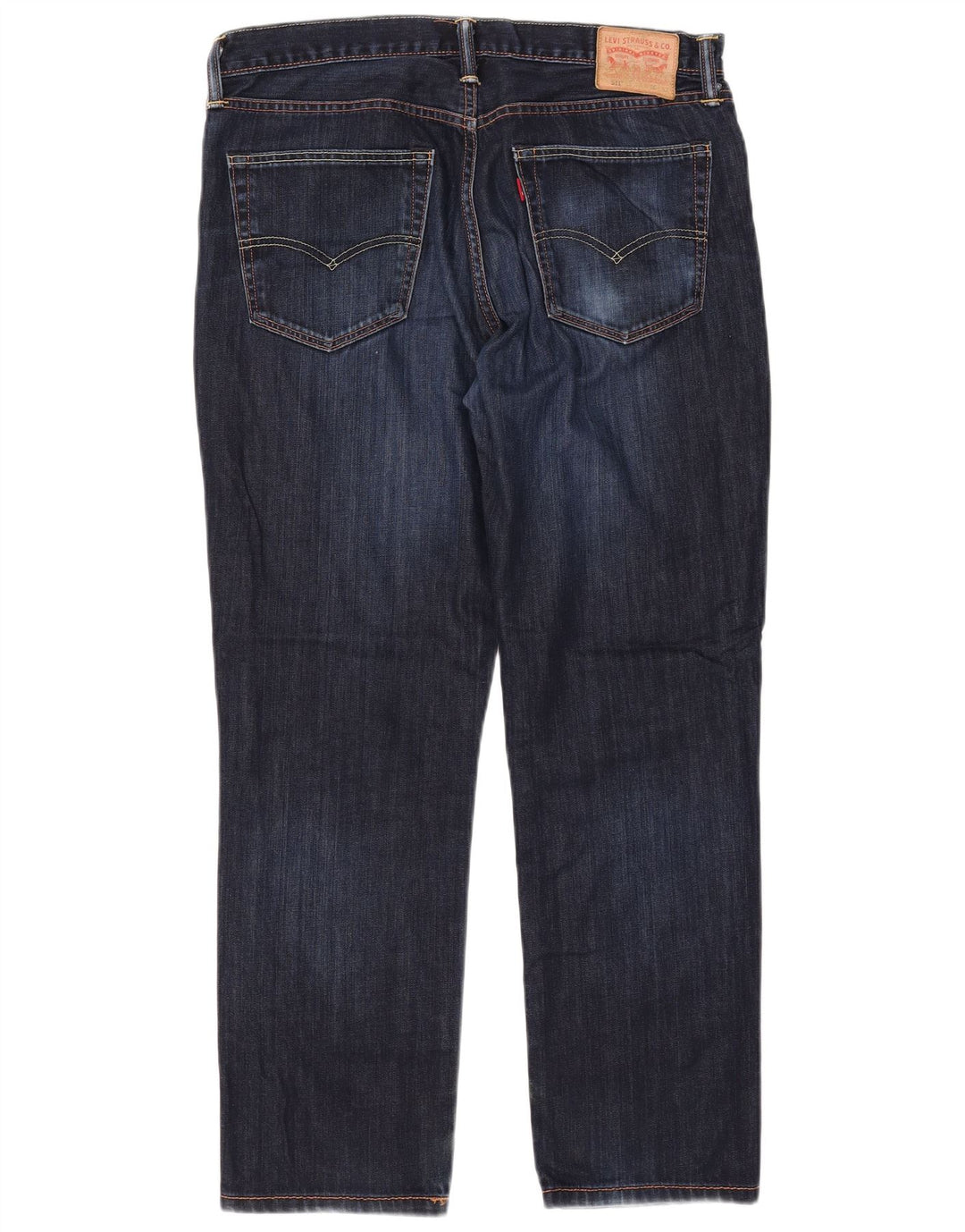LEVI'S Herre 511 Slim Jeans W32 L30 Marineblå Bomuld