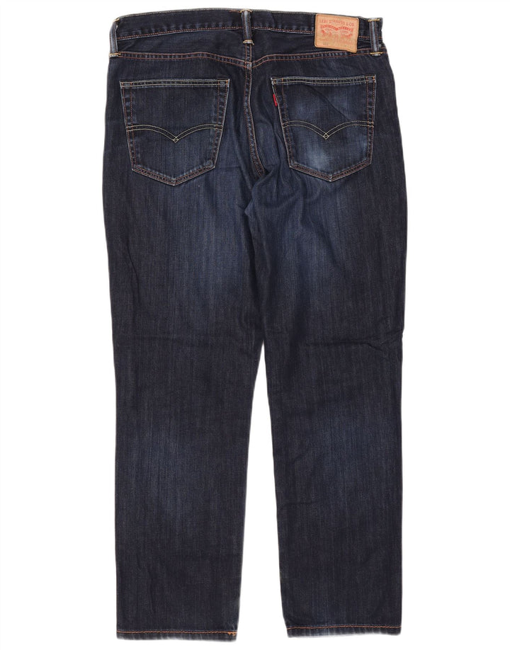 LEVI'S Herre 511 Slim Jeans W32 L30 Marineblå Bomuld
