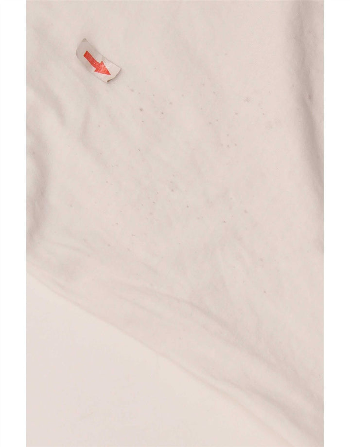 Puma Herre Grafisk T-Shirt Top Stor Hvid Bomuld