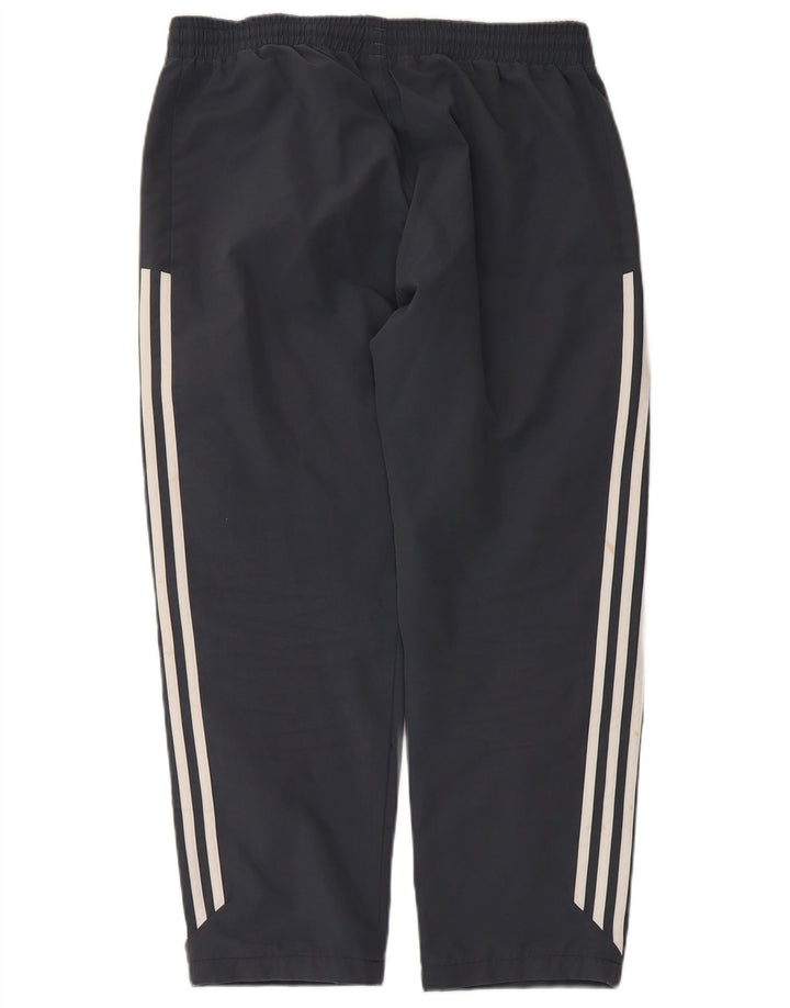 Adidas Træningsdragtsbukser til mænd UK 42/44 Large Grå Polyester
